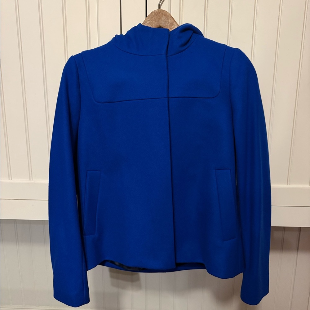 J. Crew Women’s Wool Melton Hooded Coat Jacket — New With Tags